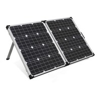 Powertech 12V 100W Folding Solar Panel with 5M Lead